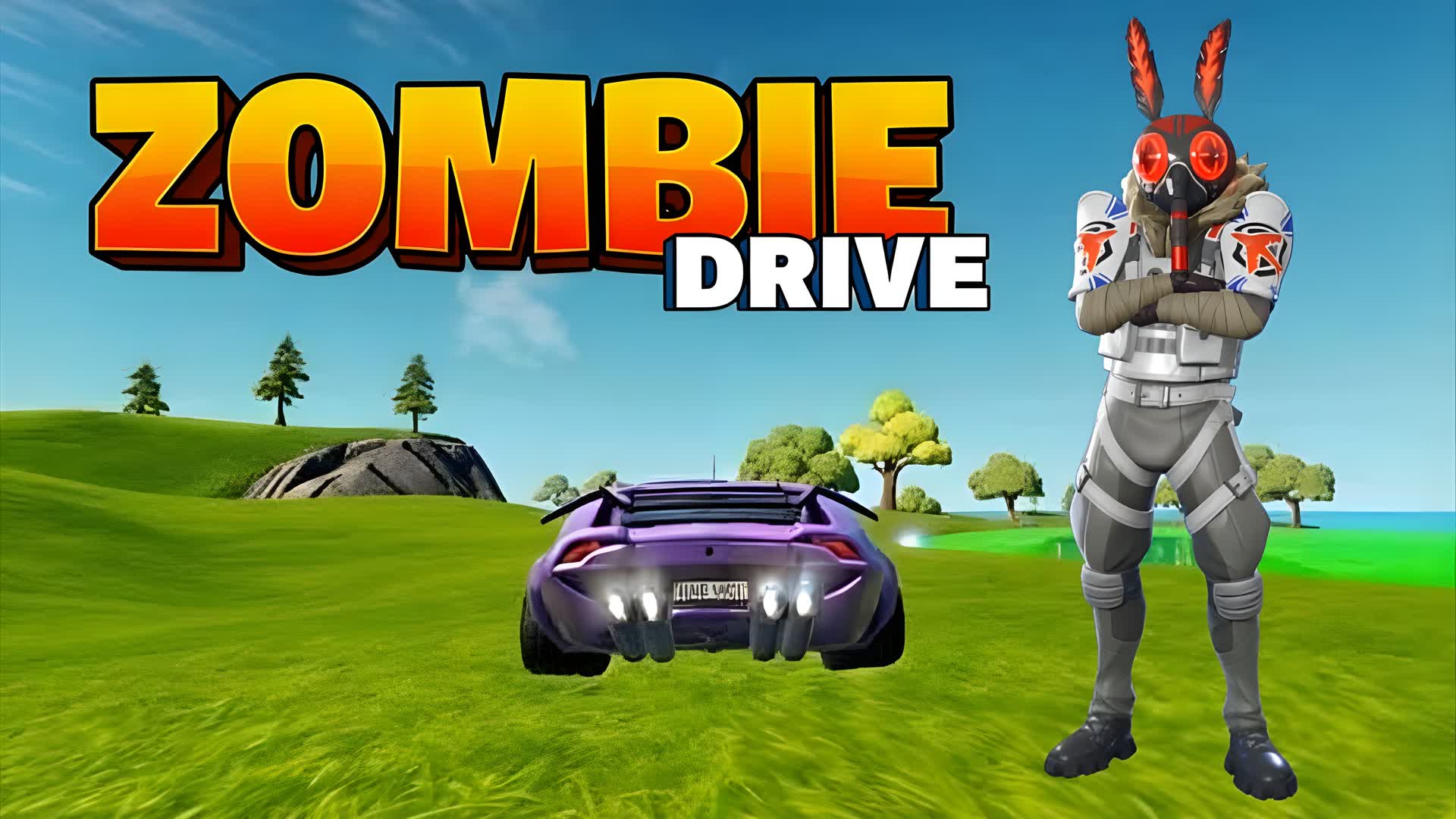 ZOMBIE DRIVE TOKA — Fortnite Creative map