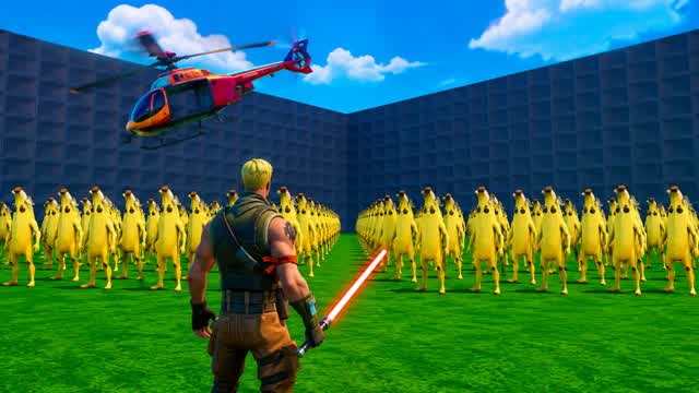 1v1 WITH ALL PLAYERS — Fortnite Creative map