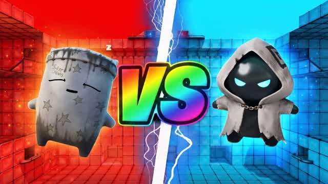 RED VS BLUE 🔴🔵 8176452 — Fortnite Creative map cover art