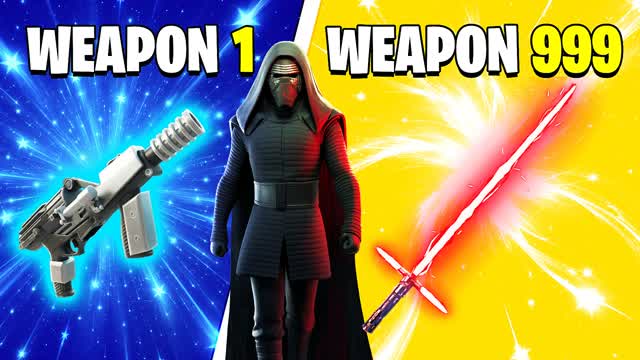 GALAXY WAR GUN GAME — Fortnite Creative map
