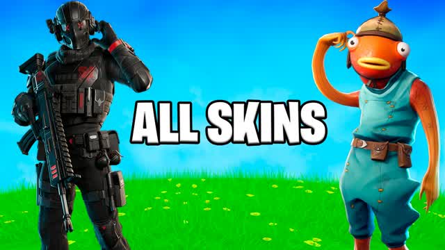 1V1V1 ALL SKINS RELOAD — Fortnite Creative map