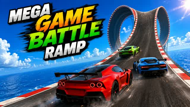 MEGA GAME BATTLE RAMP — Fortnite Creative map