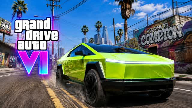 GRND DRIVE AUTO VI 6🌇FUNNY RACE — Fortnite Creative map