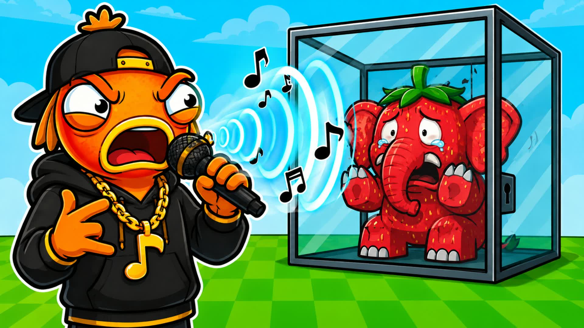Sing For Brainrots — Fortnite Creative map