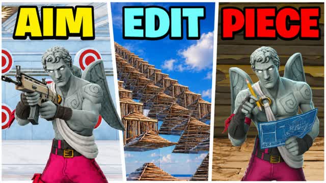 🎯aim edit piece olympus training map 🧩 — Fortnite Creative map cover art