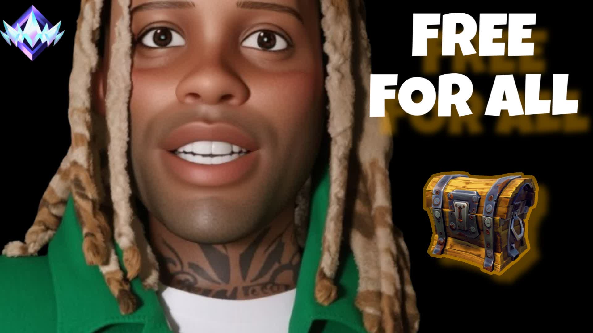 Lil Durk FREE FOR ALL — Fortnite Creative map