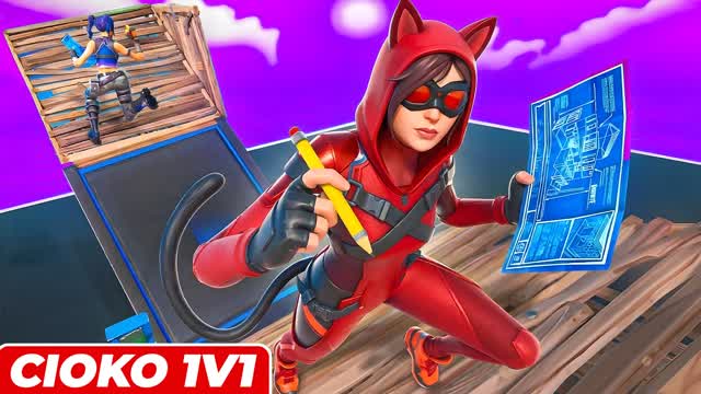 CIOKO 1V1 BUILD FIGHT! — Fortnite Creative map cover art