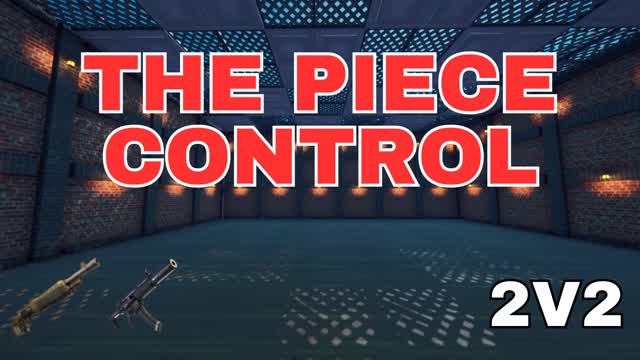 THE 2V2 PIECE CONTROL — Fortnite Creative map cover art