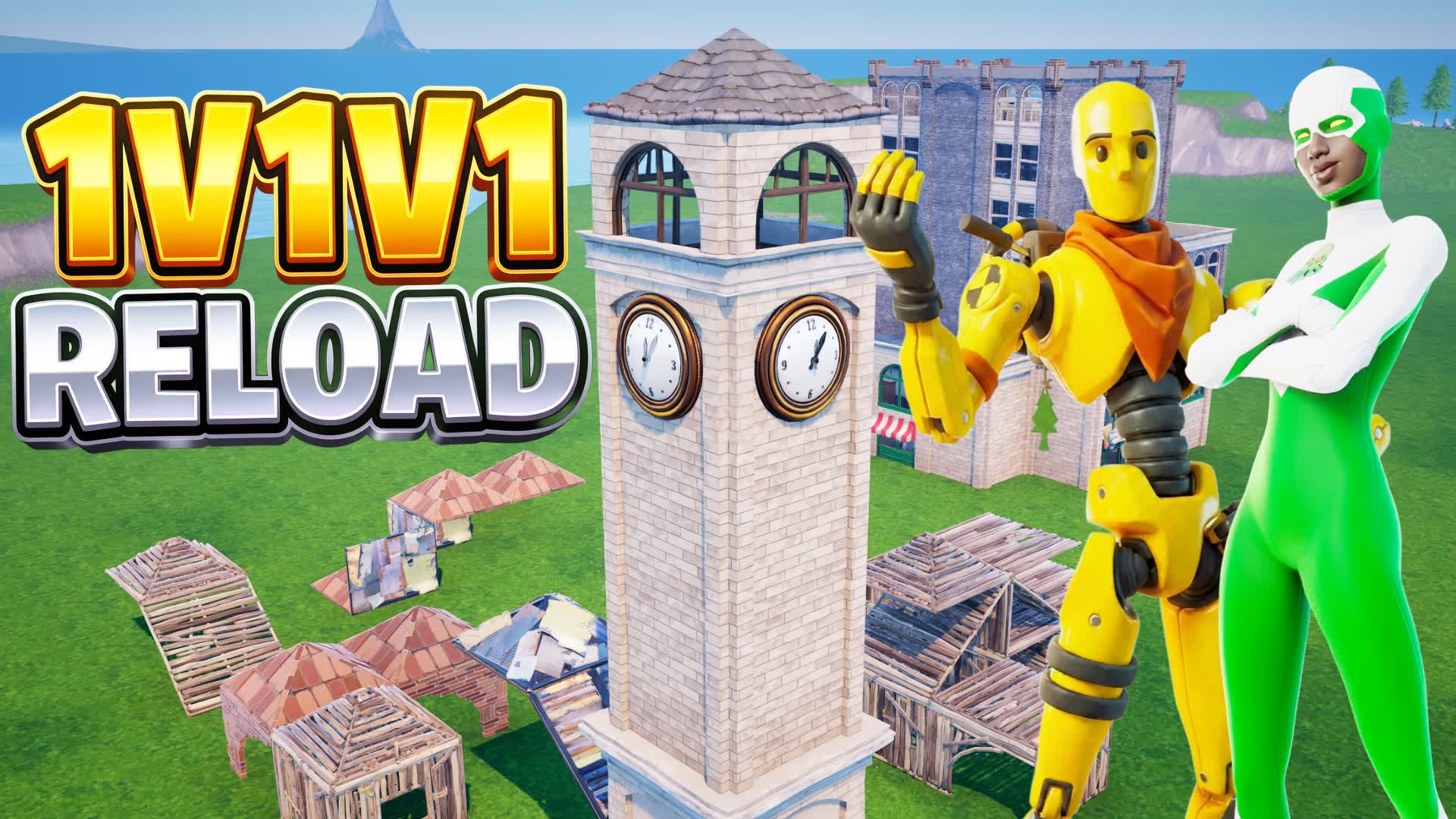 1V1V1V1V1 RELOAD — Fortnite Creative map