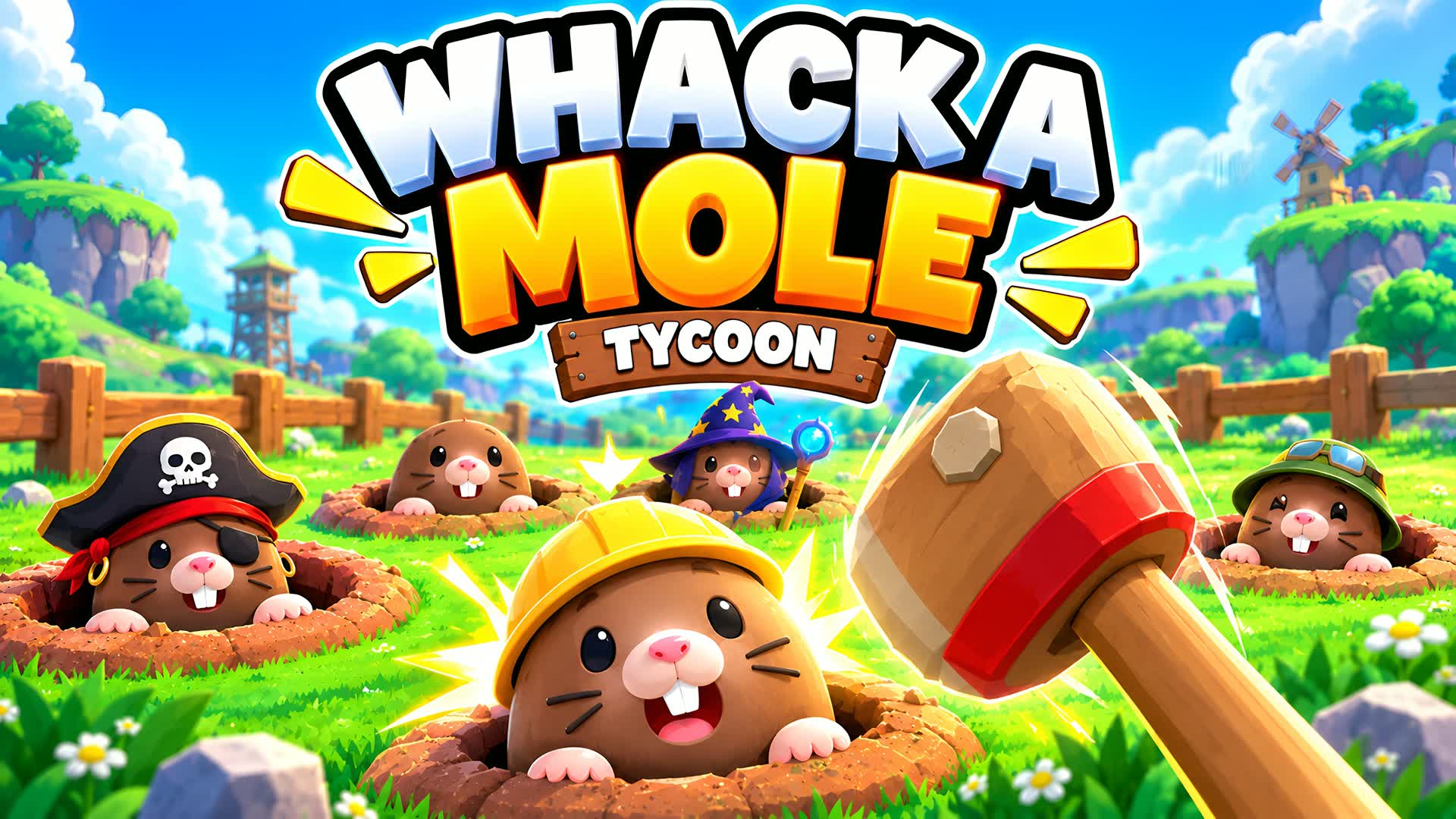 WHACK A MOLE TYCOON — Fortnite Creative map