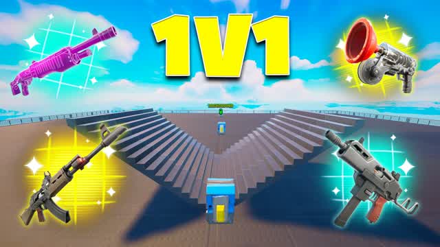1V1 D — Fortnite Creative map cover art