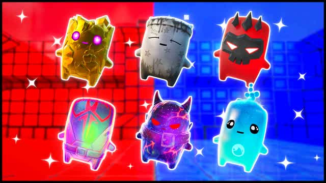 RED VS BLUE RAZOR SIGNAL 🔴🔵 — Fortnite Creative map cover art