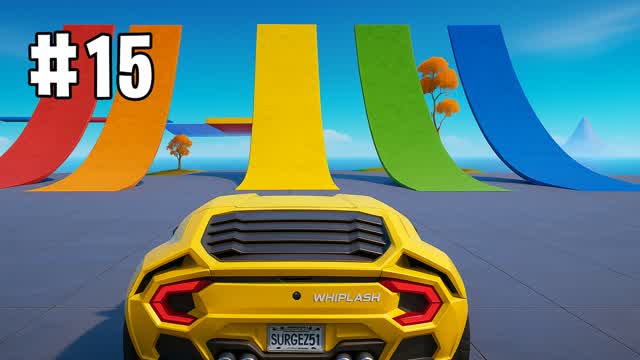 HARD PARKOUR #15 — Fortnite Creative map cover art