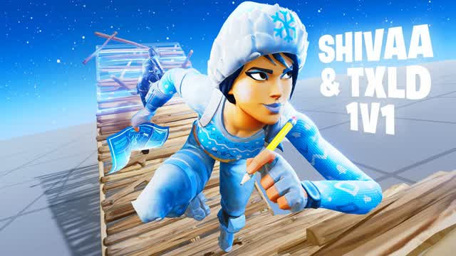 Shivaa & Txld 1v1 Build Fight (200 Pump) — Fortnite Creative map cover art