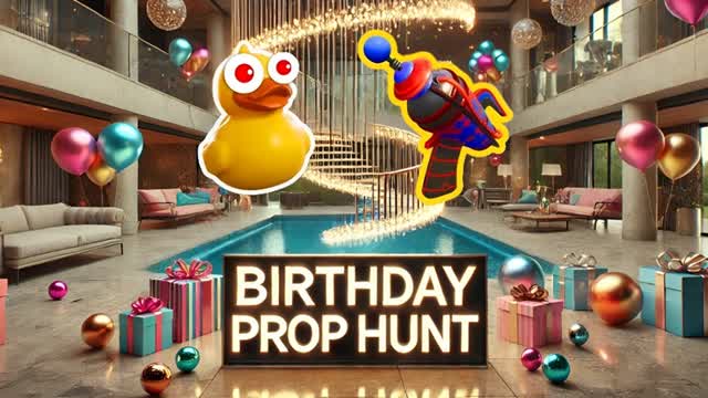 BIRTHDAY PROP HUNT β Fortnite Creative map