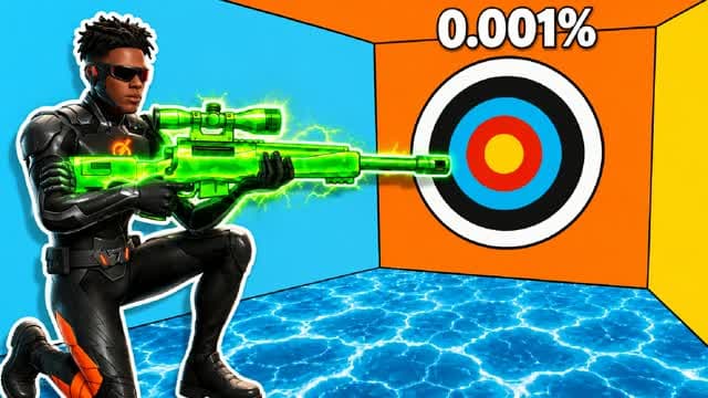 SUPER TRICKSHOT UNC ⚡ SPEED PARKOUR ⚡ — Fortnite Creative map cover art