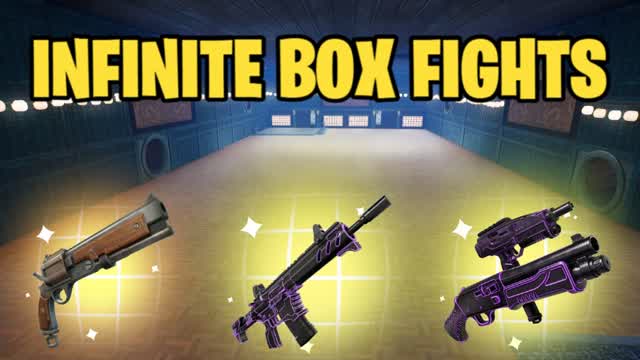 Infinite Box Fights FFA | Box PVP 1v1 OG — Fortnite Creative map cover art