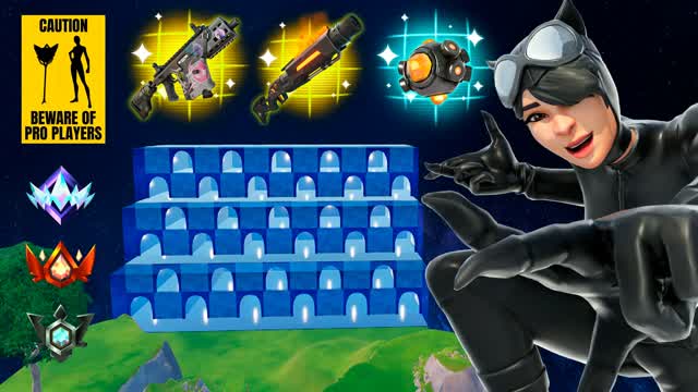 [PRO] 32 PLAYERS ZONE WARS COMPETITION — Fortnite Creative map cover art