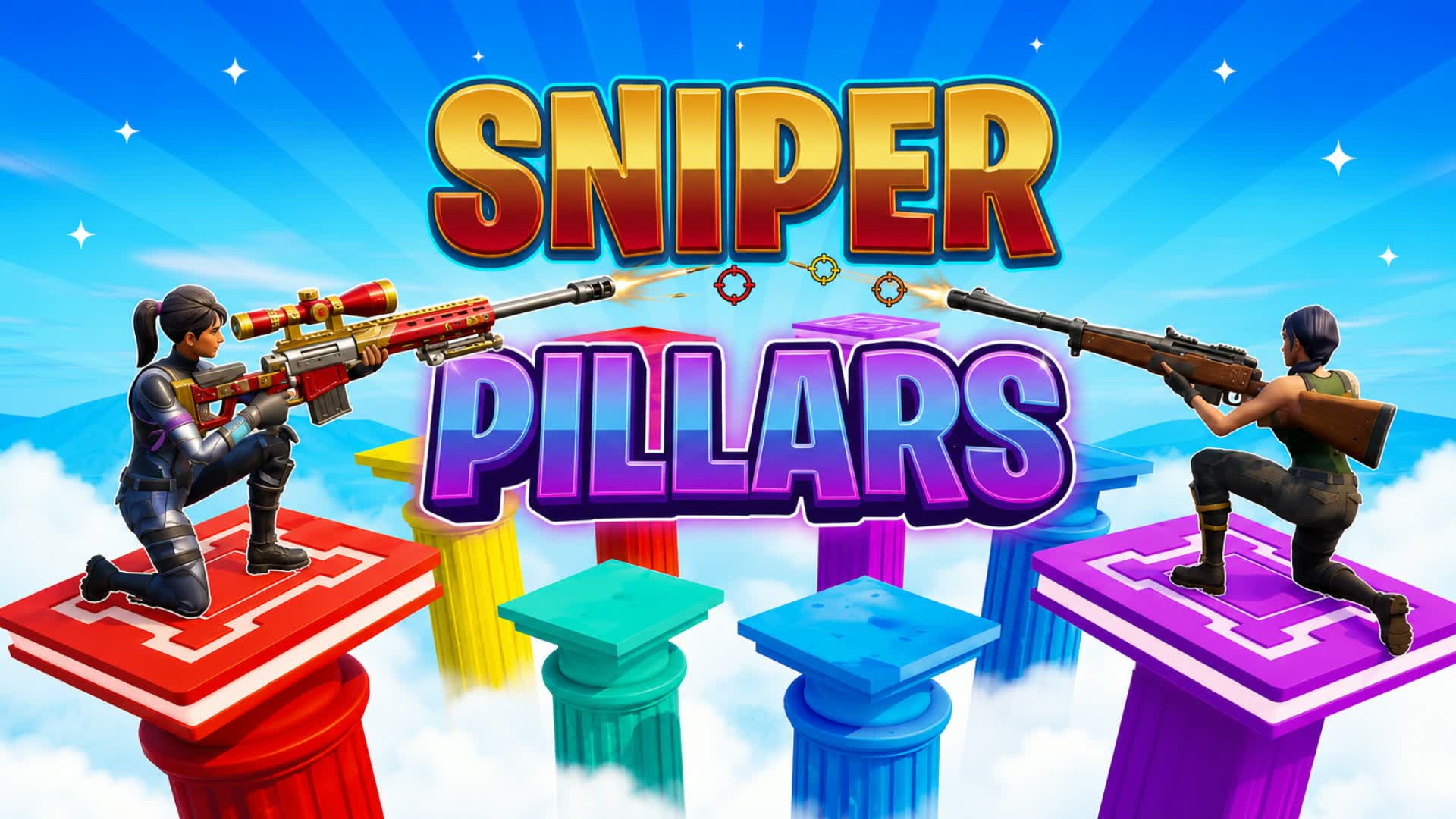 PILLARS SNIPER ONLY — Fortnite Creative map