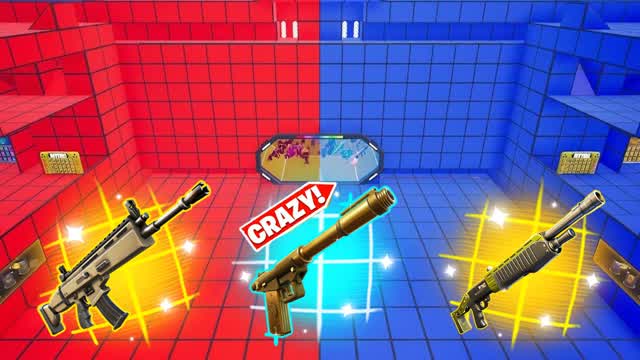 RVB RED VS BLUE TEPYRE — Fortnite Creative map cover art