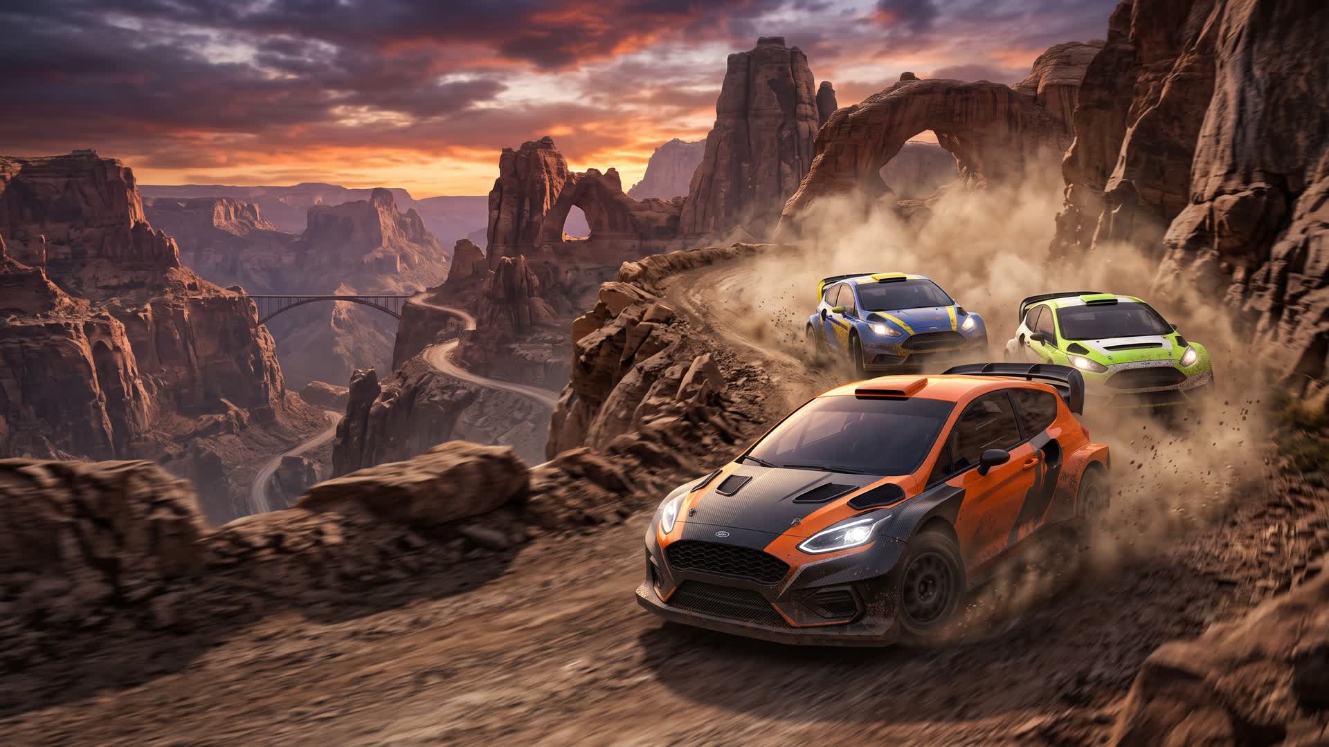 CANYON RALLY: DIRT SCRAMBLE 🏜️ — Fortnite Creative map