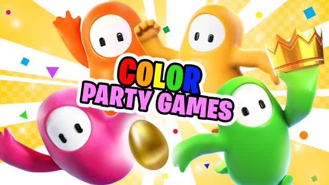 Color Party Games — Fortnite Creative map cover art