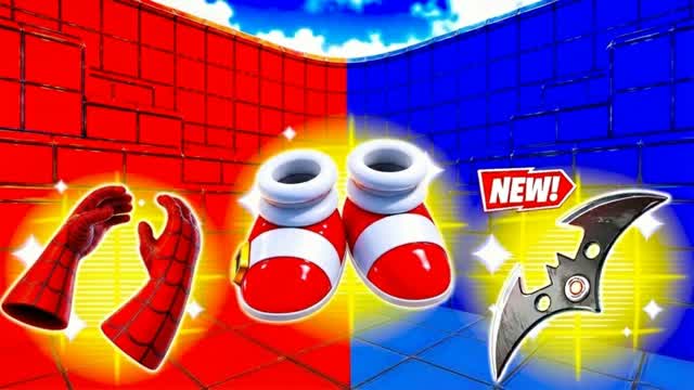 Red vs Blue Crown FUTURE🔴🔵 — Fortnite Creative map