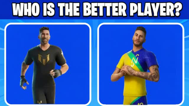 WHO IS THE BETTER PLAYER — Fortnite Creative map