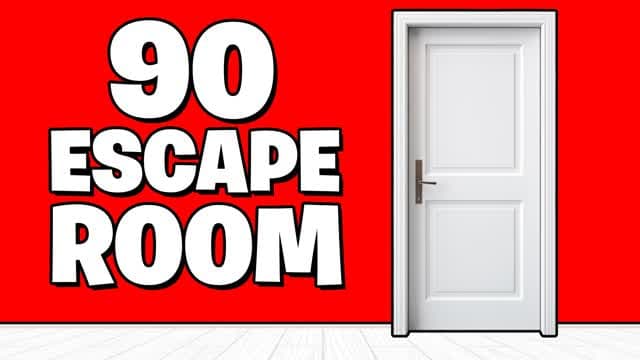 90 ESCAPE ROOM — Fortnite Creative map cover art