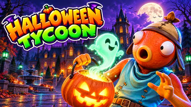 HALLOWEEN TYCOON [NEW] 🎃👻 — Fortnite Creative map
