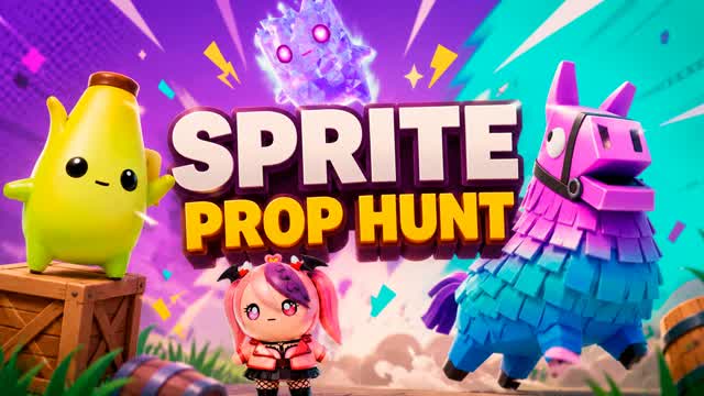SPRITE PROP HUNT — Fortnite Creative map