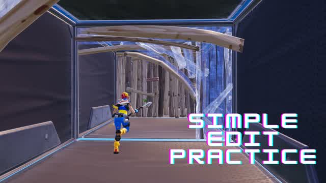 SIMPLE EDIT PRACTICE — Fortnite Creative map cover art