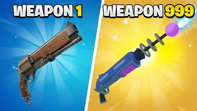 ⚡ ULTIMATE GUN GAME ⚡ — Fortnite Creative map cover art