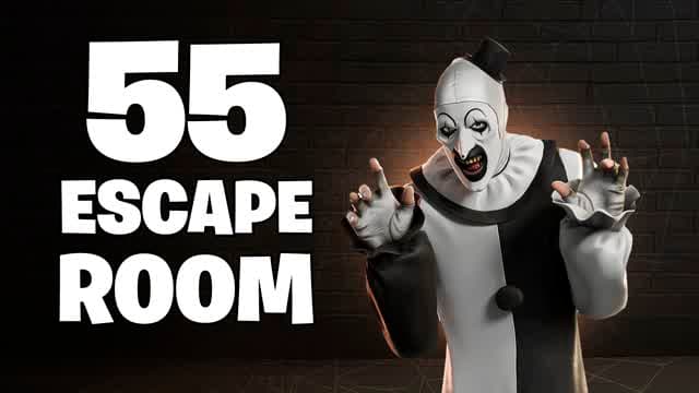 55 ESCAPE ROOM - HALLOWEEN — Fortnite Creative map