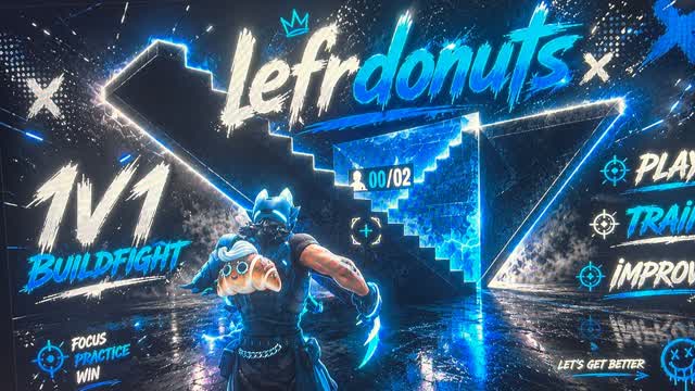 1v1 Buildfight [v1 by frdonuts] — Fortnite Creative map cover art