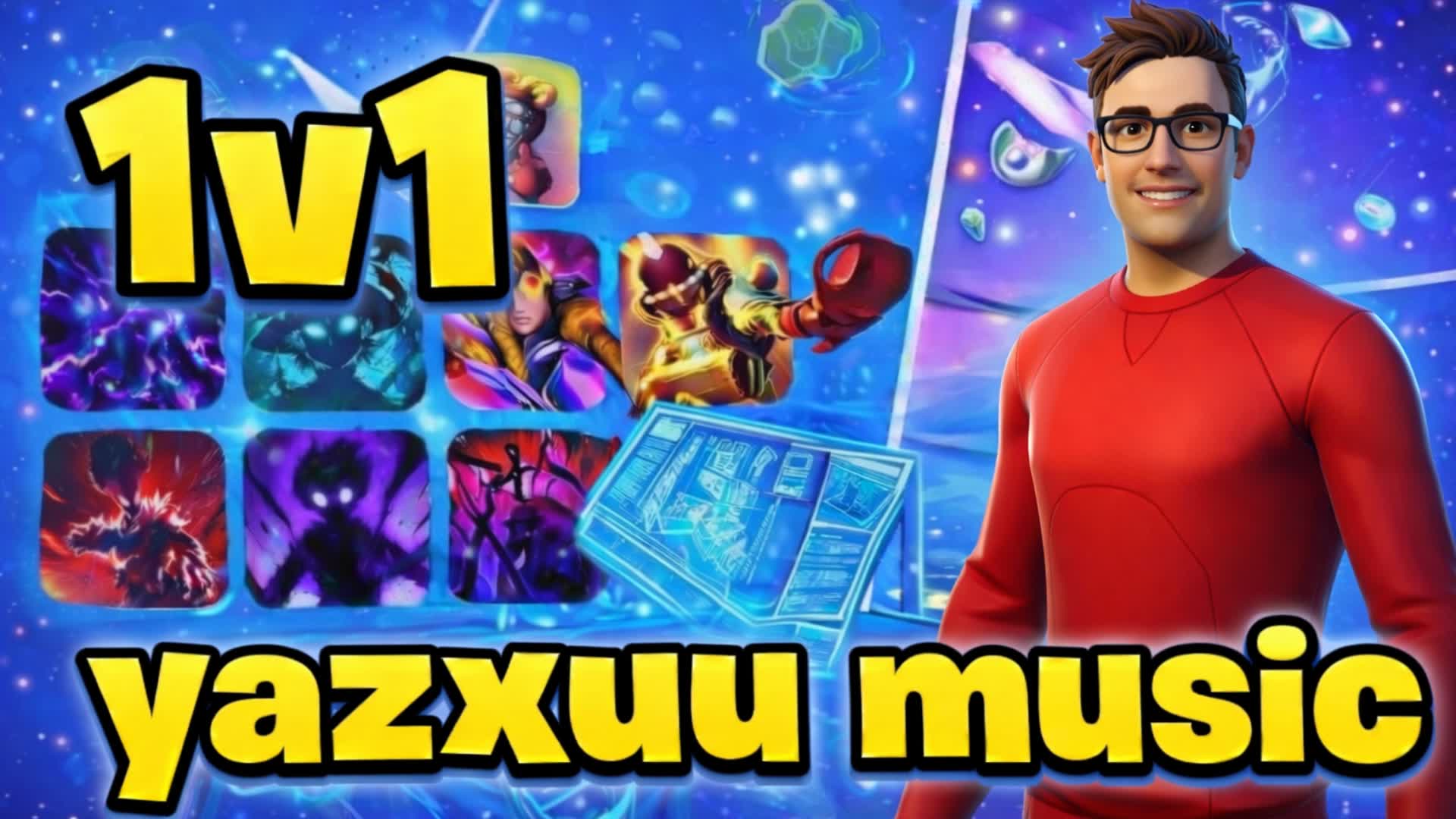 1v1 Yazxuu Music — Fortnite Creative map
