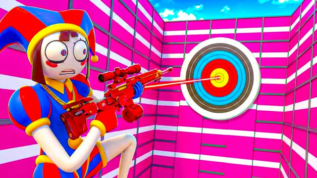 TRICKSTAR TRICKSHOT!🎯PARKOUR — Fortnite Creative map
