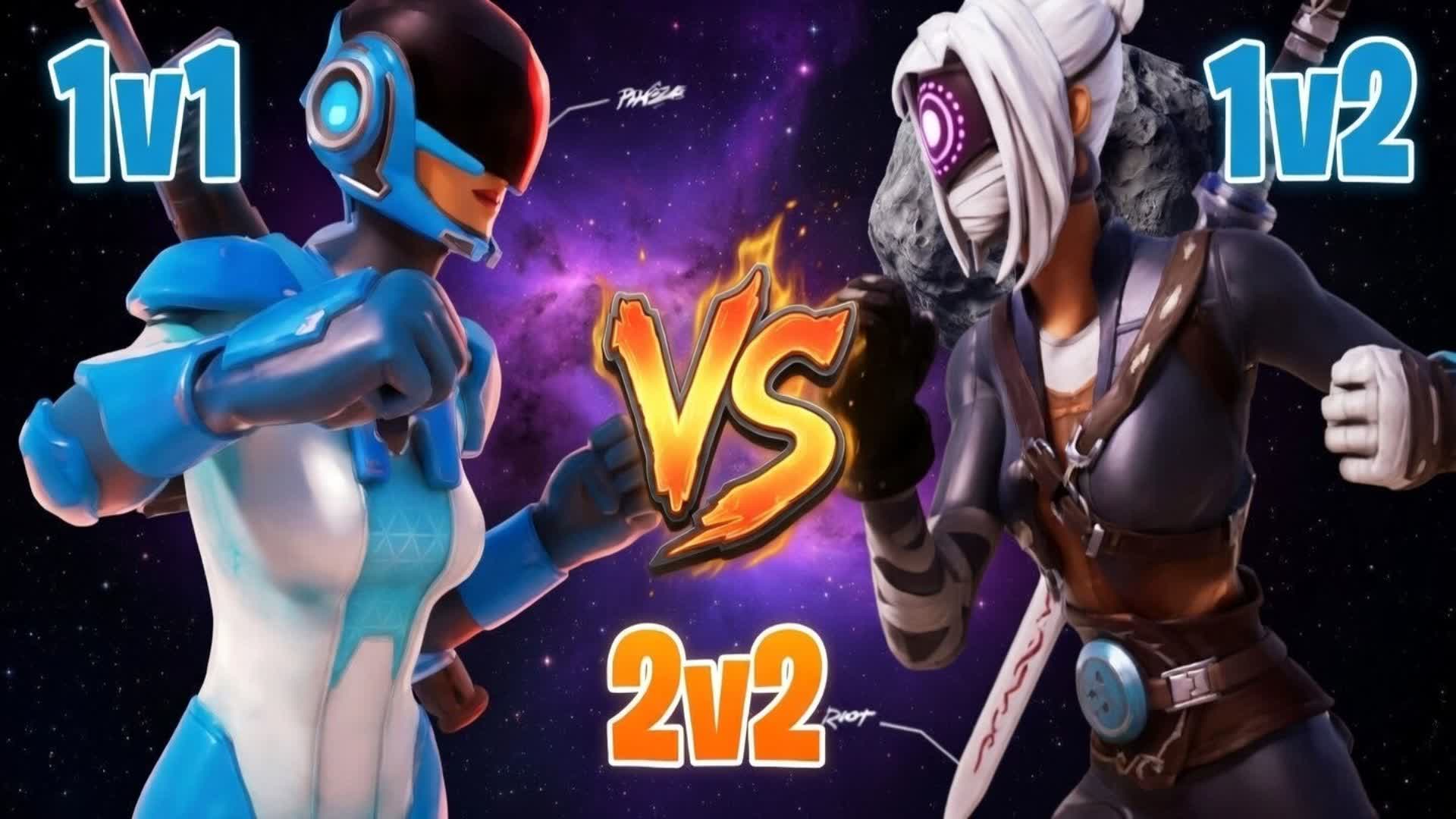1v1 , 2v2 , 2v1 — Fortnite Creative map