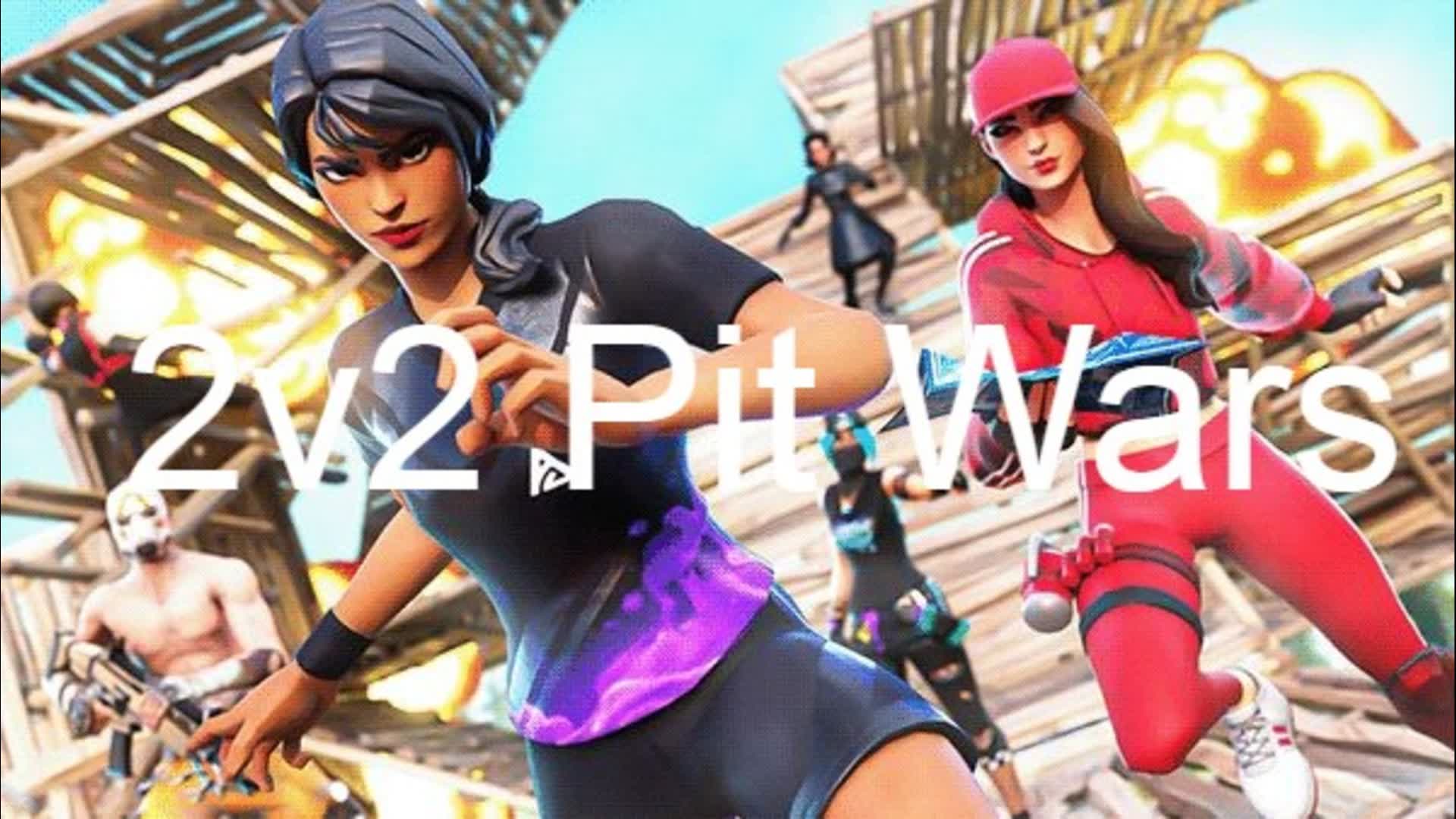 2V2 Pit Wars — Fortnite Creative map