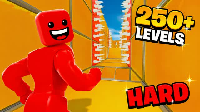 250 LEVELS HARD DEATHRUN A — Fortnite Creative map