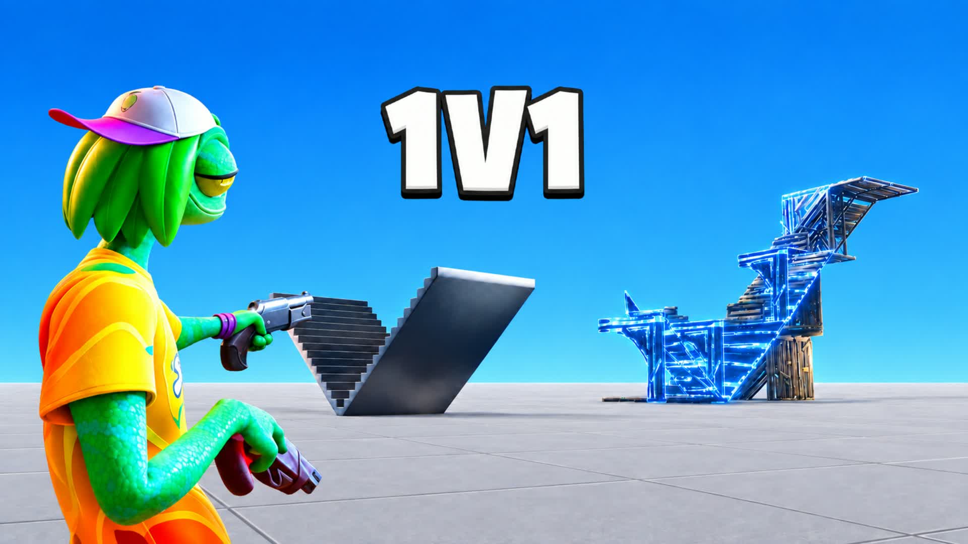 Purom 1v1 Build Fights سكرمز — Fortnite Creative map