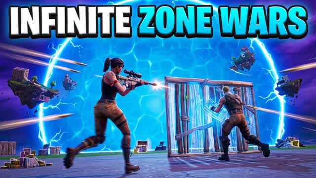 INFINITE ZONE WARS — Fortnite Creative map