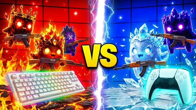 RED VS BLUE MIAOU🔴🔵 — Fortnite Creative map