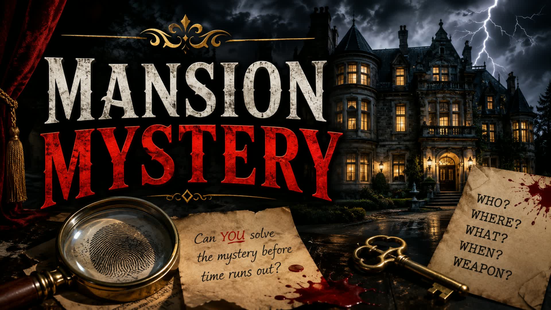 Mansion Mystery — Fortnite Creative map