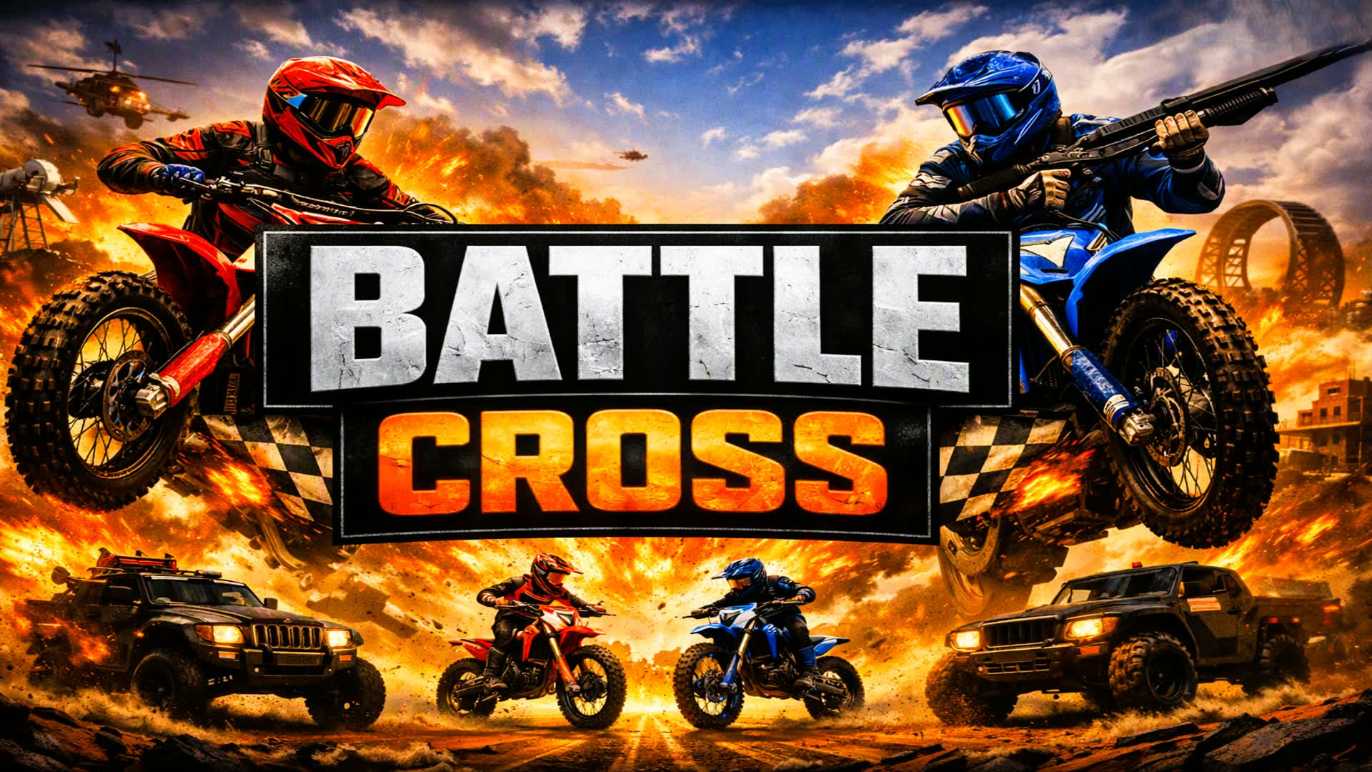BATTLE CROSS — Fortnite Creative map