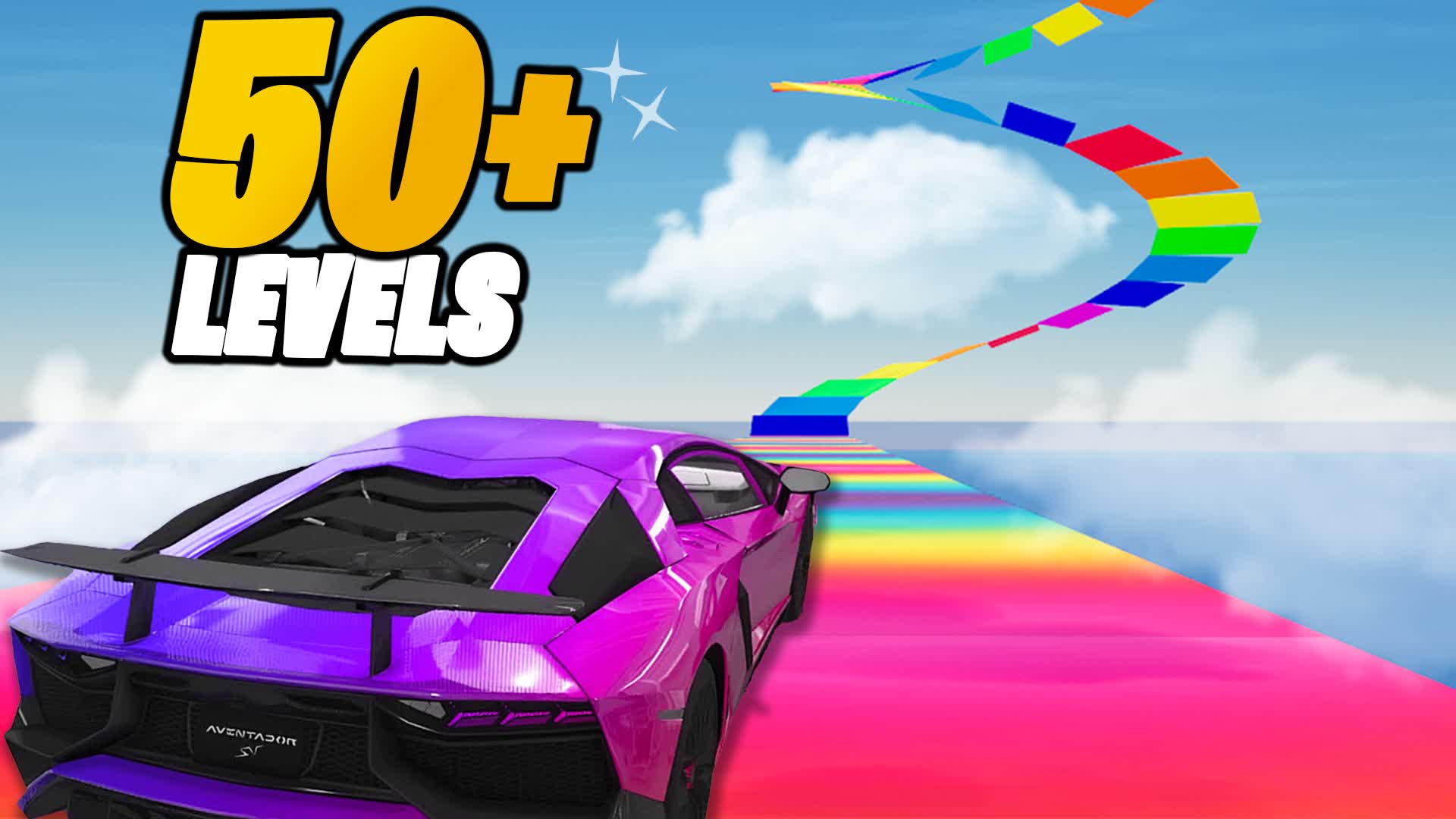 OBBY CAR PARKOUR — Fortnite Creative map