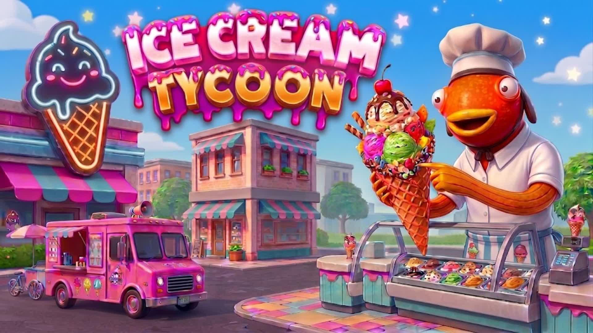 🍦 CRAZY ICE CREAM TYCOON🍦 — Fortnite Creative map