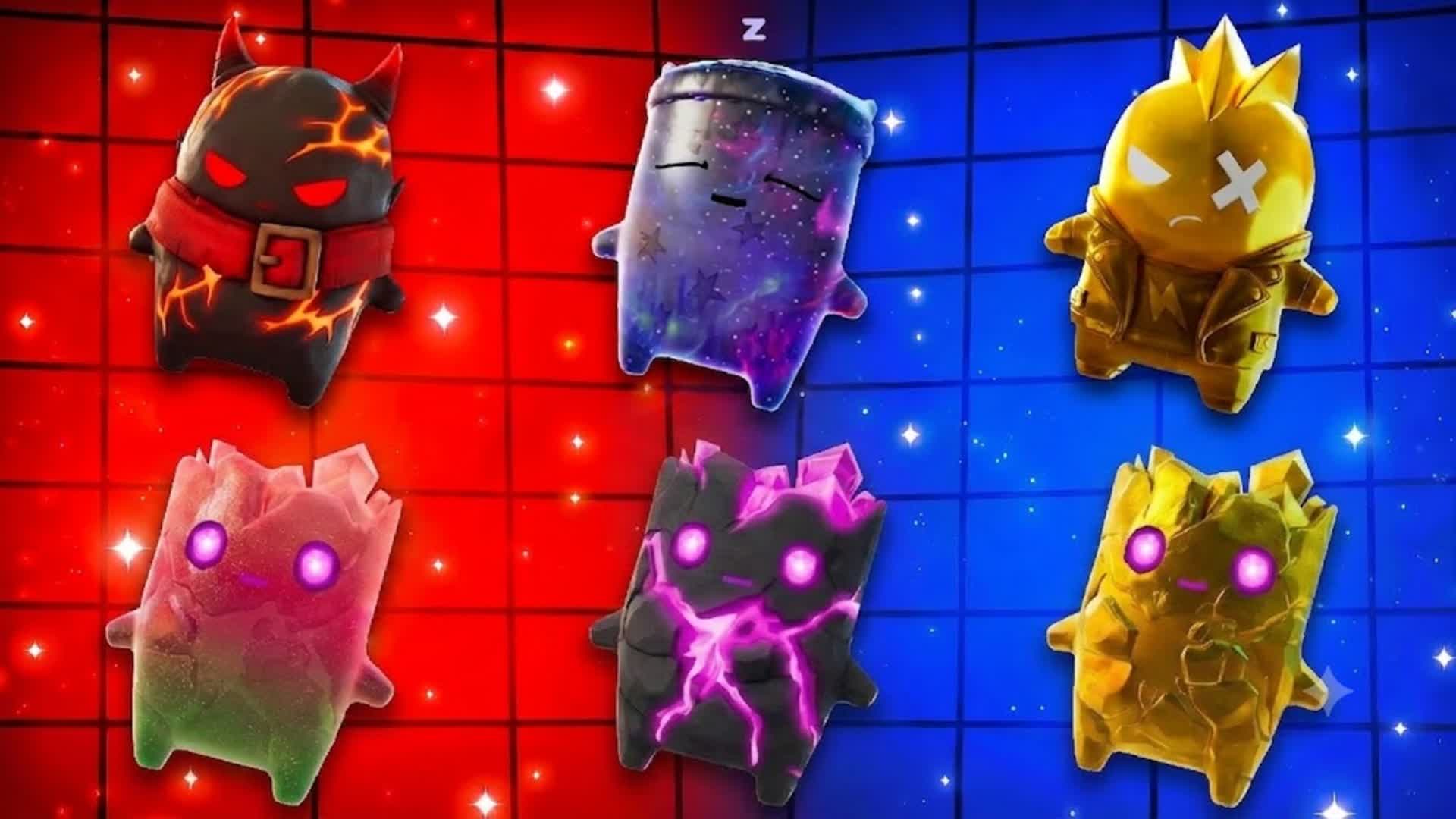 RED VS BLUE 129494910 — Fortnite Creative map