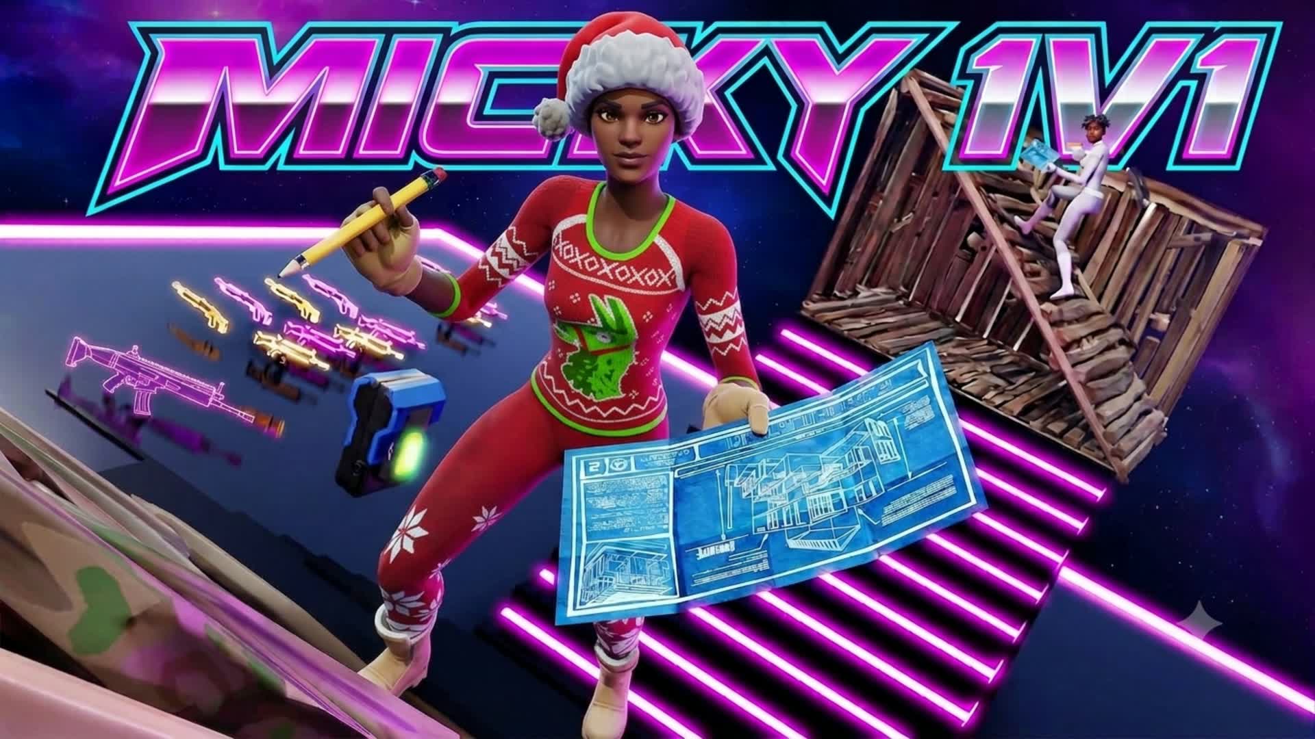 Micky 1v1 — Fortnite Creative map