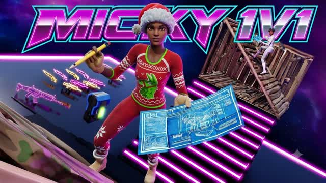Micky 1v1 — Fortnite Creative map cover art